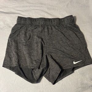 Nike Women's Charcoal Athletic Shorts